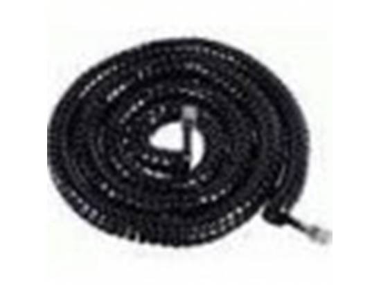 25 Foot Handset Cord Black