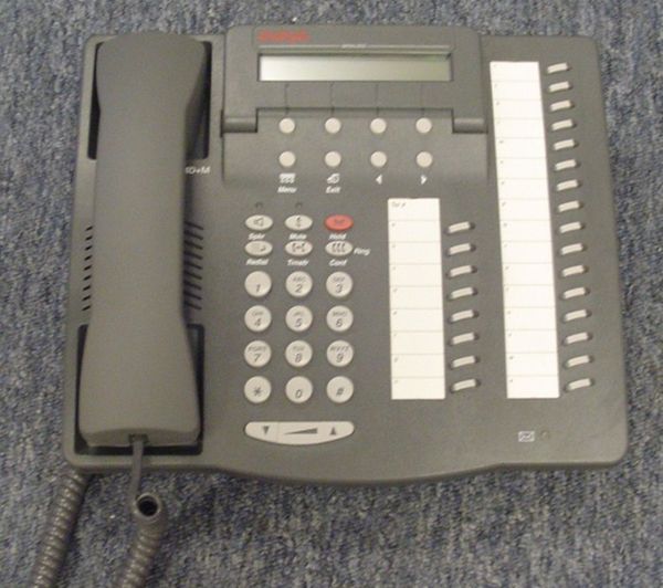 Avaya 6424D+M Grey Business Office Phone with Footstand 6424D02C-323 New in Box 