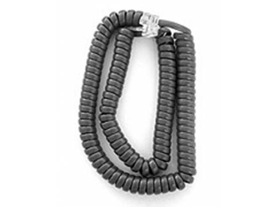 Dark Gray Handset Cord Long