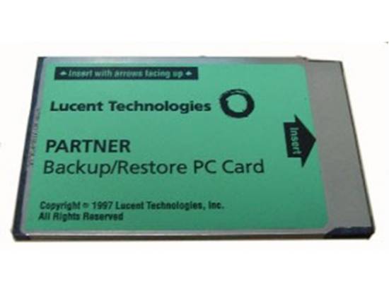 Avaya Lucent Partner Backup/Restore PC Card
