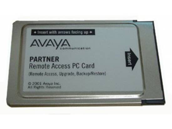 Avaya Remote Access PC Card