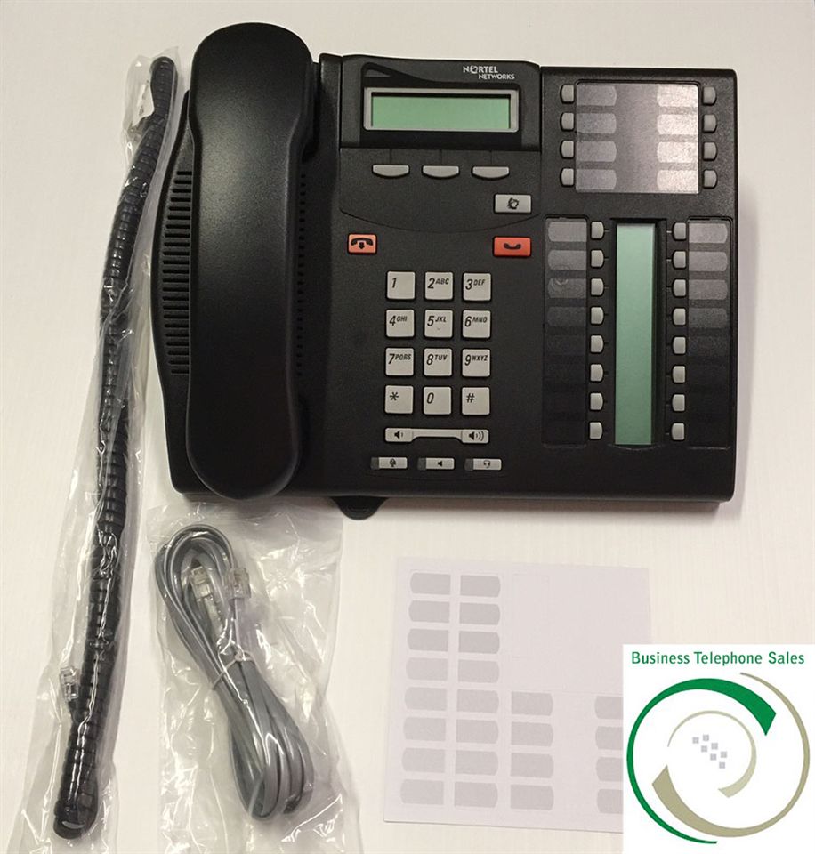 Nortel T7316e Phone Charcoal (Dark)