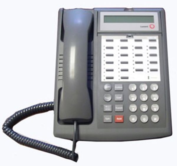 Lucent Avaya Partner 18D Euro 18 Button Display Phone Telephone Black 108883257 