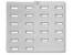 Partner Euro 18D Plastic Overlay
