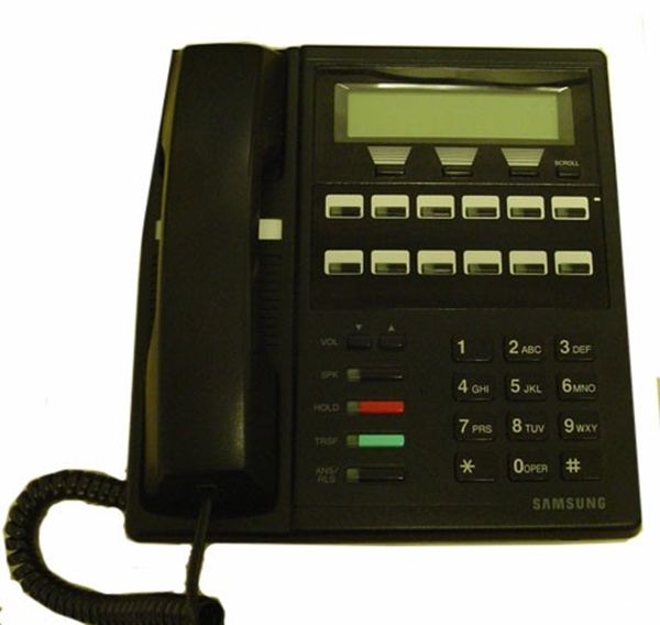 Samsung DCS 12 Button LCD Phone Black