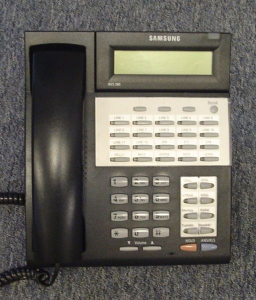 Samsung iDCS28D 28-Button Falcon Digital Business and Office Desktop Phone 