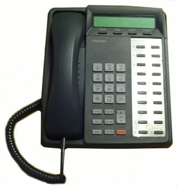 Toshiba Business Telephone DKT3020-SD LCD Display Used 