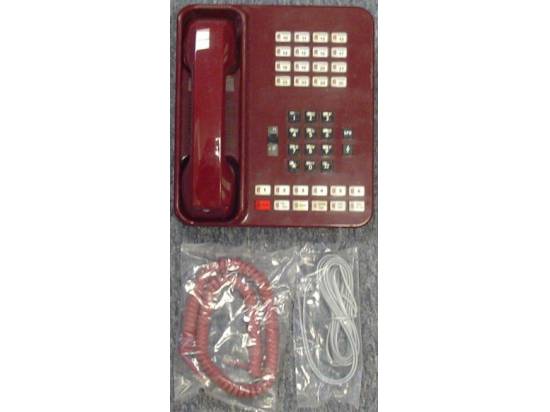 Burgundy Fully Refurbished Vodavi Starplus SP-61612-60 Enhanced Telephone Set 