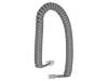 Dark Gray Handset Cord Short
