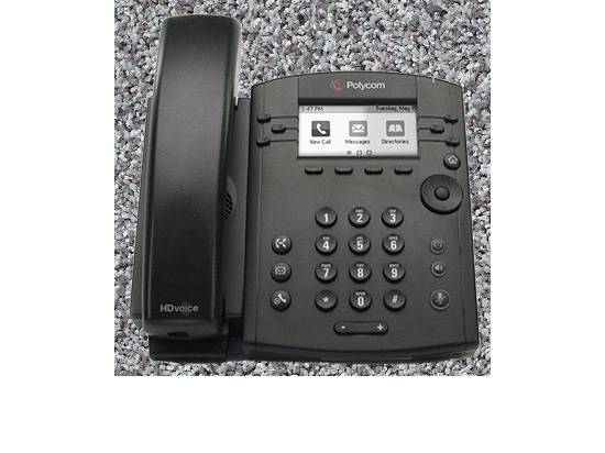 Polycom VVX 301 IP Phone No Power Supply (PoE)