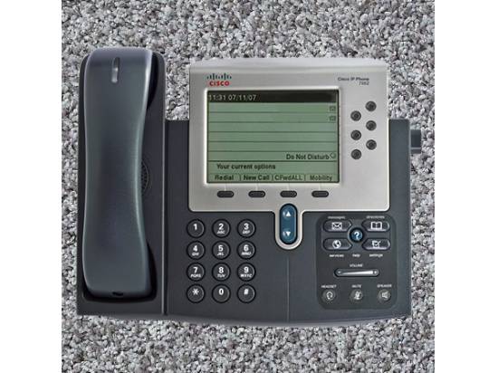 Cisco CP-7962G IP Phone No Power Supply (PoE)