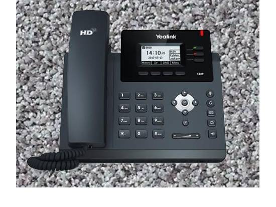 Yealink T40P IP Phone No Power Supply (POE)
