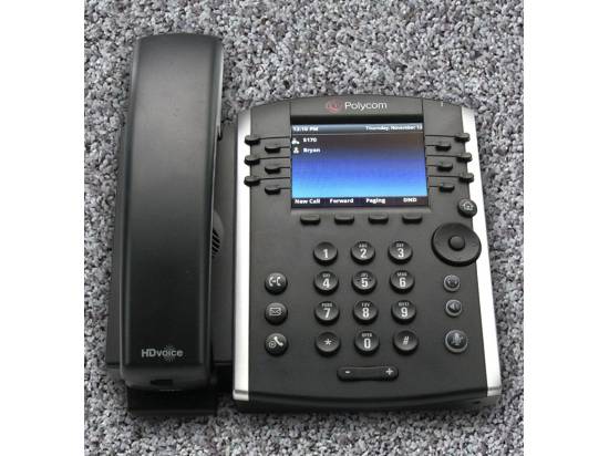 Polycom VVX 401 IP Phone No Power Supply (POE)