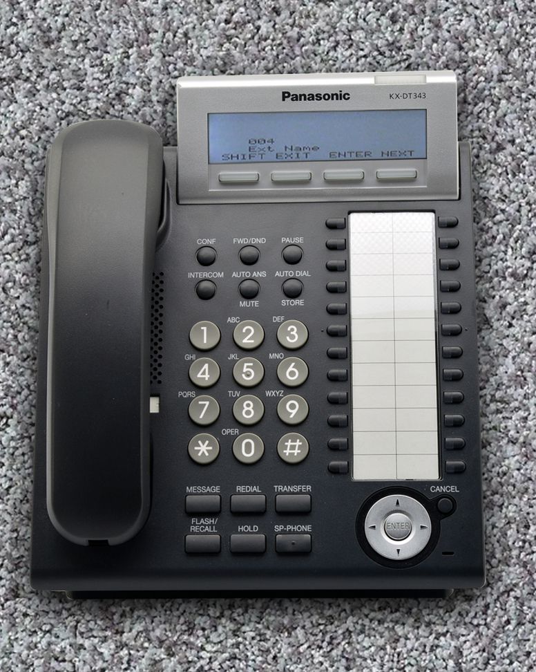 Panasonic KXDT343B Digital Phone