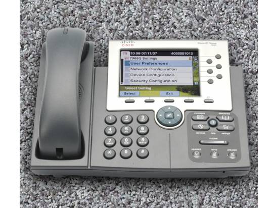 Cisco Unified 7965G IP Phone No Power Supply (POE)