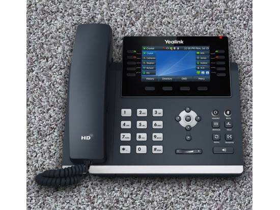 Yealink T46U IP Phone No Power Supply (PoE)