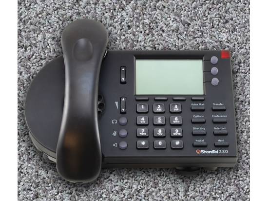 ShoreTel ShorePhone 230 IP Phone No Power Supply (PoE)