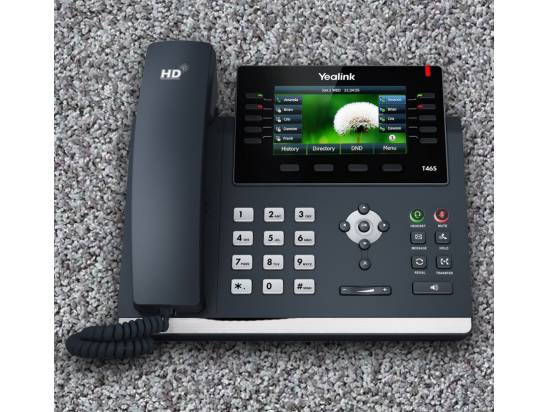 Yealink T46S IP Phone No Power Supply (POE)