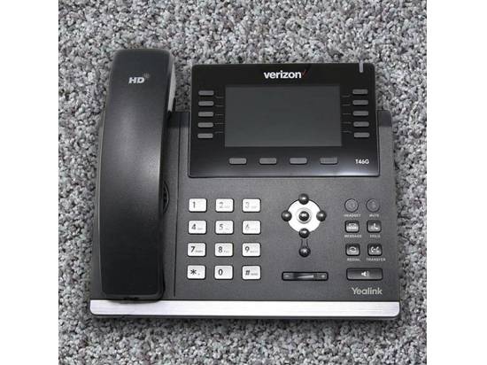 Yealink SIP-T46GW Verizon IP Phone No Power Supply (POE)