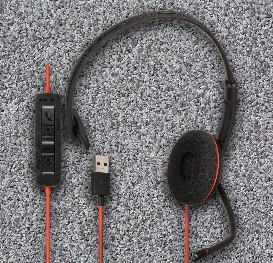 Plantronics Poly Blackwire C3210 USB-C Headset 209748-101