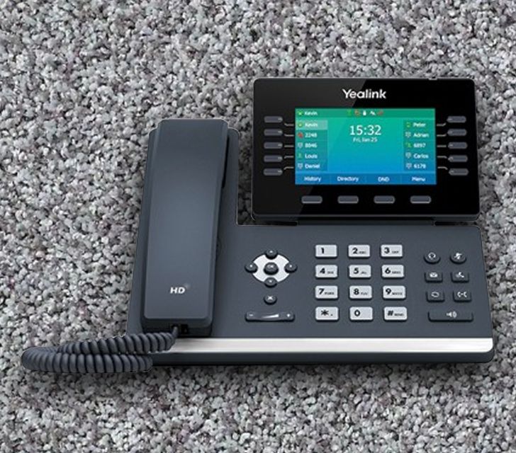 Yealink SIPT54W IP Phone No Power Supply (POE)