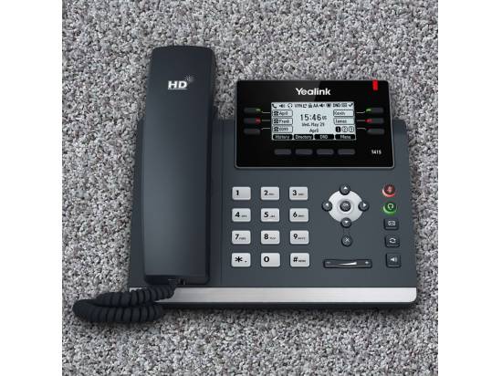 Yealink T41S IP Phone No Power Supply (PoE)